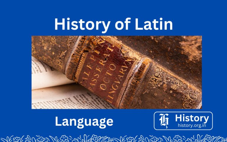 History of Latin